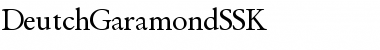 Download DeutchGaramondSSK Font