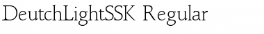 Download DeutchLightSSK Font