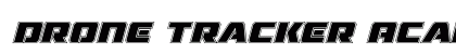 Drone Tracker Academy Italic Italic preview