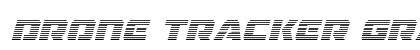 Drone Tracker Gradient Italic Italic preview