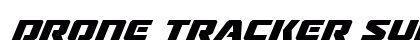 Drone Tracker Super-Italic Italic preview