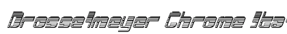 Drosselmeyer Chrome Italic Italic preview