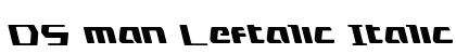 DS man Leftalic Italic preview