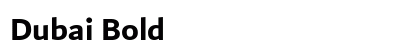 Dubai Bold preview