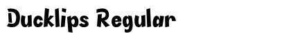 Ducklips Regular Preview