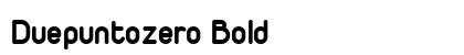Duepuntozero Bold preview