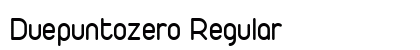 Duepuntozero Regular Preview