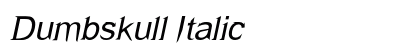 Dumbskull Italic preview