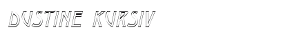 Dustine kursiv Preview