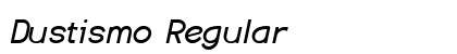 Dustismo Regular preview