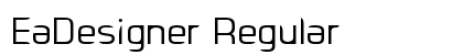 EaDesigner Regular preview