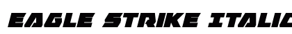 Eagle Strike Italic Italic preview