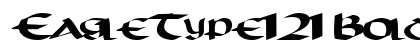 EagleType121 Bold preview