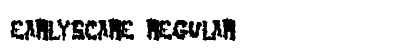 EarlyScare Regular preview