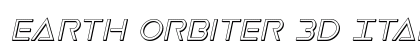 Earth Orbiter 3D Italic Italic preview