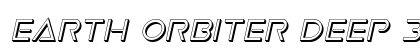 Earth Orbiter Deep 3D Italic Italic preview