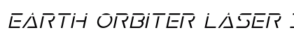 Earth Orbiter Laser Italic Italic preview