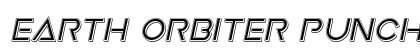 Earth Orbiter Punch Italic Italic preview