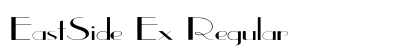 EastSide Ex Regular Font