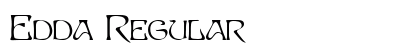 Edda Regular Font