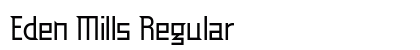 Eden Mills Regular Font