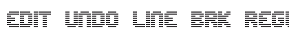 Edit Undo Line BRK Regular preview