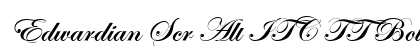 Edwardian Scr Alt ITC TT Bold preview