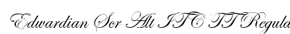 Edwardian Scr Alt ITC TT Regular Preview