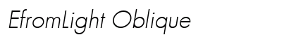 EfromLight Oblique preview