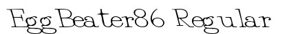 EggBeater86 Regular preview