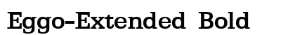 Eggo-Extended Bold preview