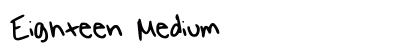 Eighteen Medium preview