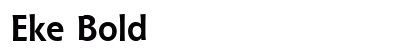 Eke Bold Preview
