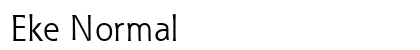 Eke Normal Preview