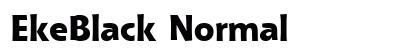 EkeBlack Normal Preview