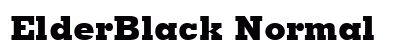 ElderBlack Normal Preview