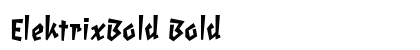 ElektrixBold Bold preview
