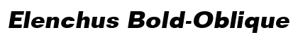 Elenchus Bold-Oblique Preview
