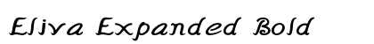 Eliva Expanded Bold Preview