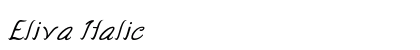 Eliva Italic Preview