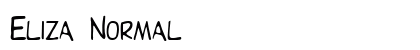 Eliza Normal Preview