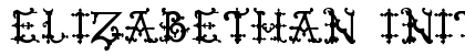 Elizabethan Initials tfb Regular preview