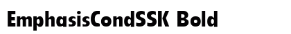 EmphasisCondSSK Bold preview