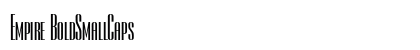 Empire BoldSmallCaps Preview