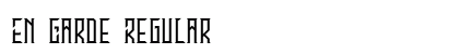 En Garde Regular preview