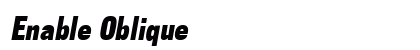 Enable Oblique preview