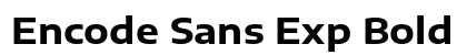 Encode Sans Exp Bold preview