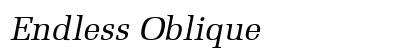 Endless Oblique preview