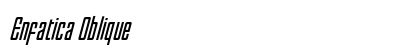Enfatica Oblique preview