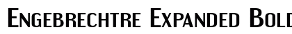 Engebrechtre Expanded Bold Preview